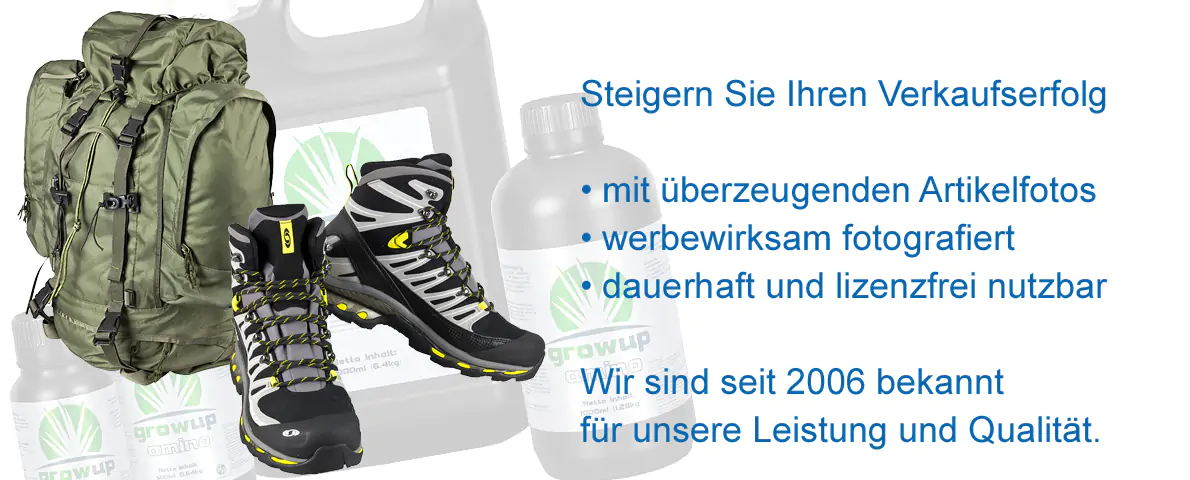 Steigern Sie Ihren Verkaufserfolg mit überzeugenden Artikelfotos werbewirksam fotografiert dauerhaft und lizenzfrei nutzbar Wir sind seit 2006 bekannt für unsere Leiszung und unsere Qualität.